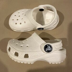 Crocs Kids Classic Clog - White